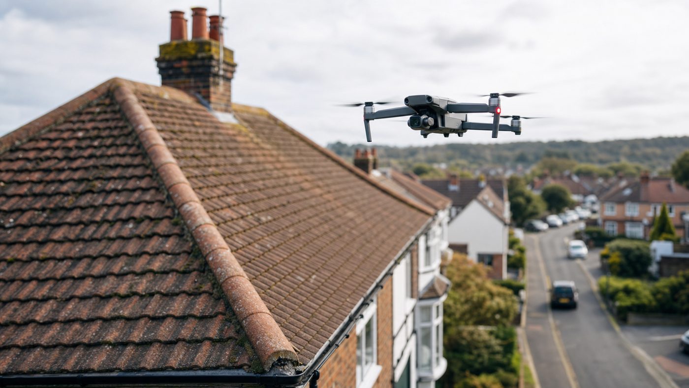 drone roof inspection for Drone Roof Inspections in Barking